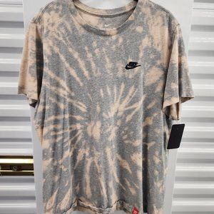 Custom Bleach Dye Nike T-Shirt